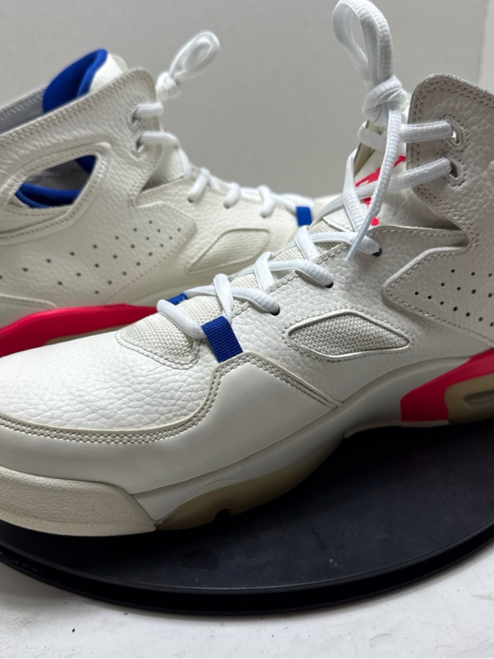 Nike Air Jordan Fight Club 91 555475-125 Men’s White/Blue Basketball Sneakers. - Picture 8 of 16